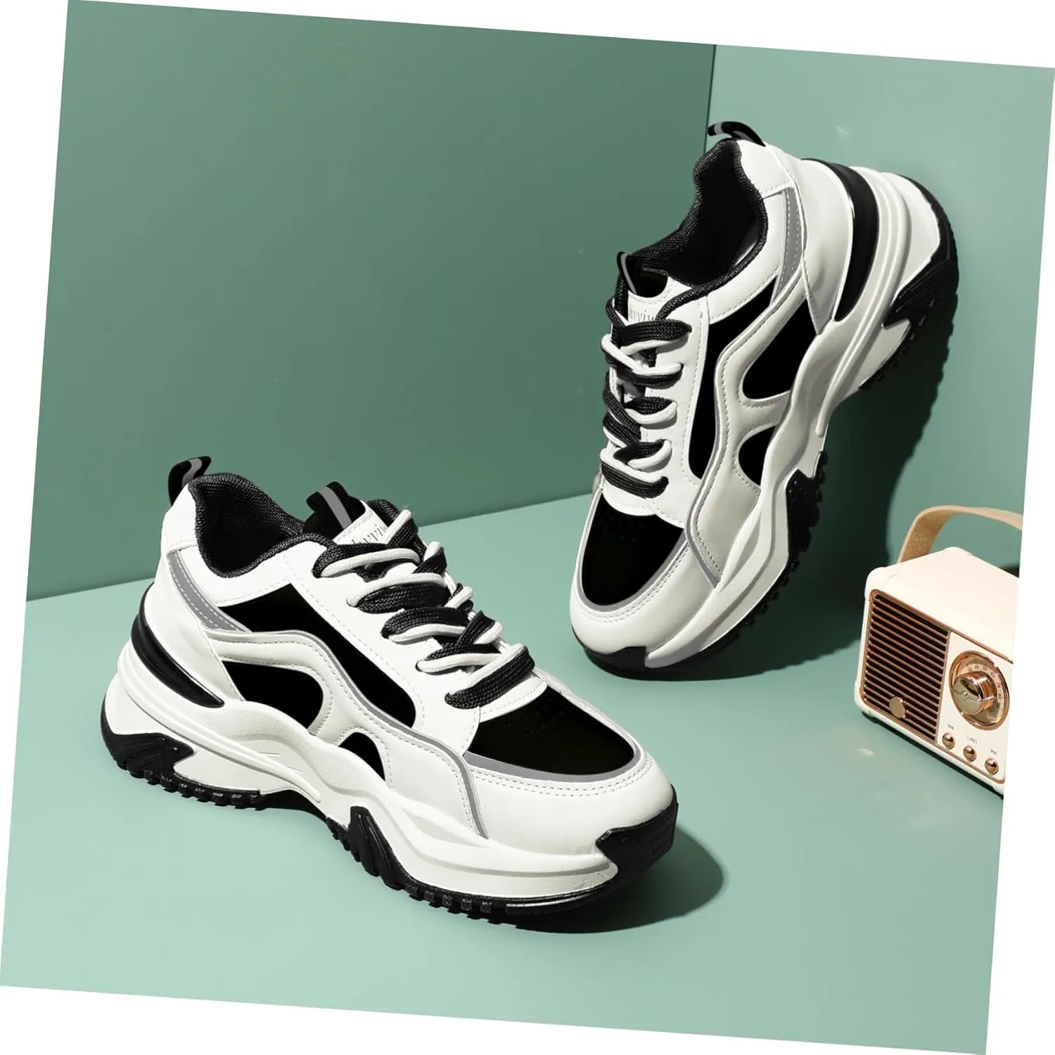 1 Pair Women's Sneakers Womens Gym Shoes Ladies Shoes Womens Athletic Shoes House Shoes for Women