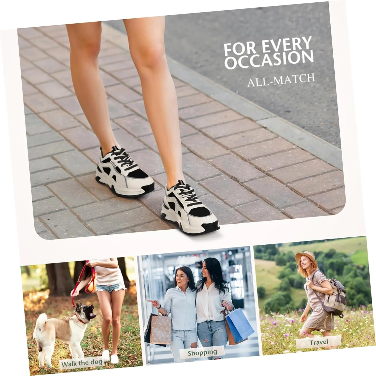 1 Pair Women's Sneakers Womens Gym Shoes Ladies Shoes Womens Athletic Shoes House Shoes for Women