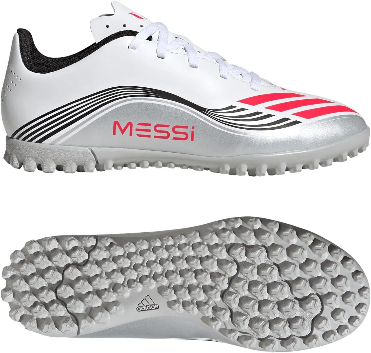 adidas Unisex-Child F50 Messi Club Turf Sneaker