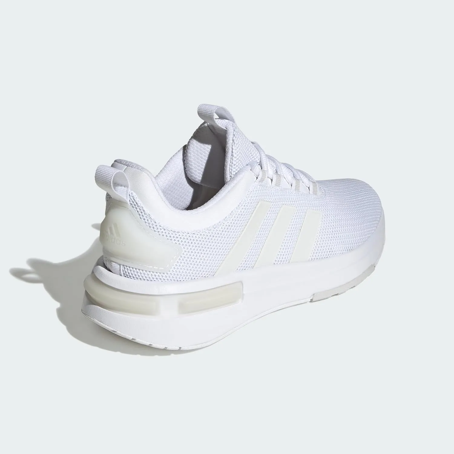 adidas Womens Racer Tr23 Lace Up Sneakers Shoes Casual - Beige