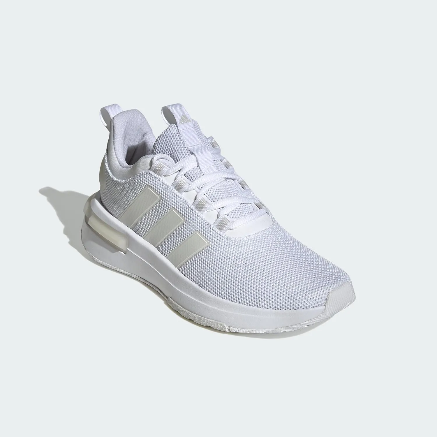 adidas Womens Racer Tr23 Lace Up Sneakers Shoes Casual - Beige