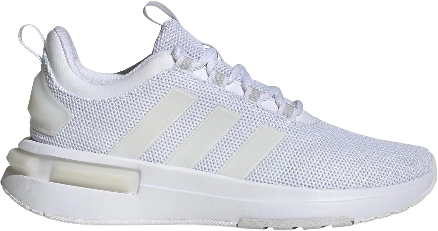 adidas Womens Racer Tr23 Lace Up Sneakers Shoes Casual - Beige
