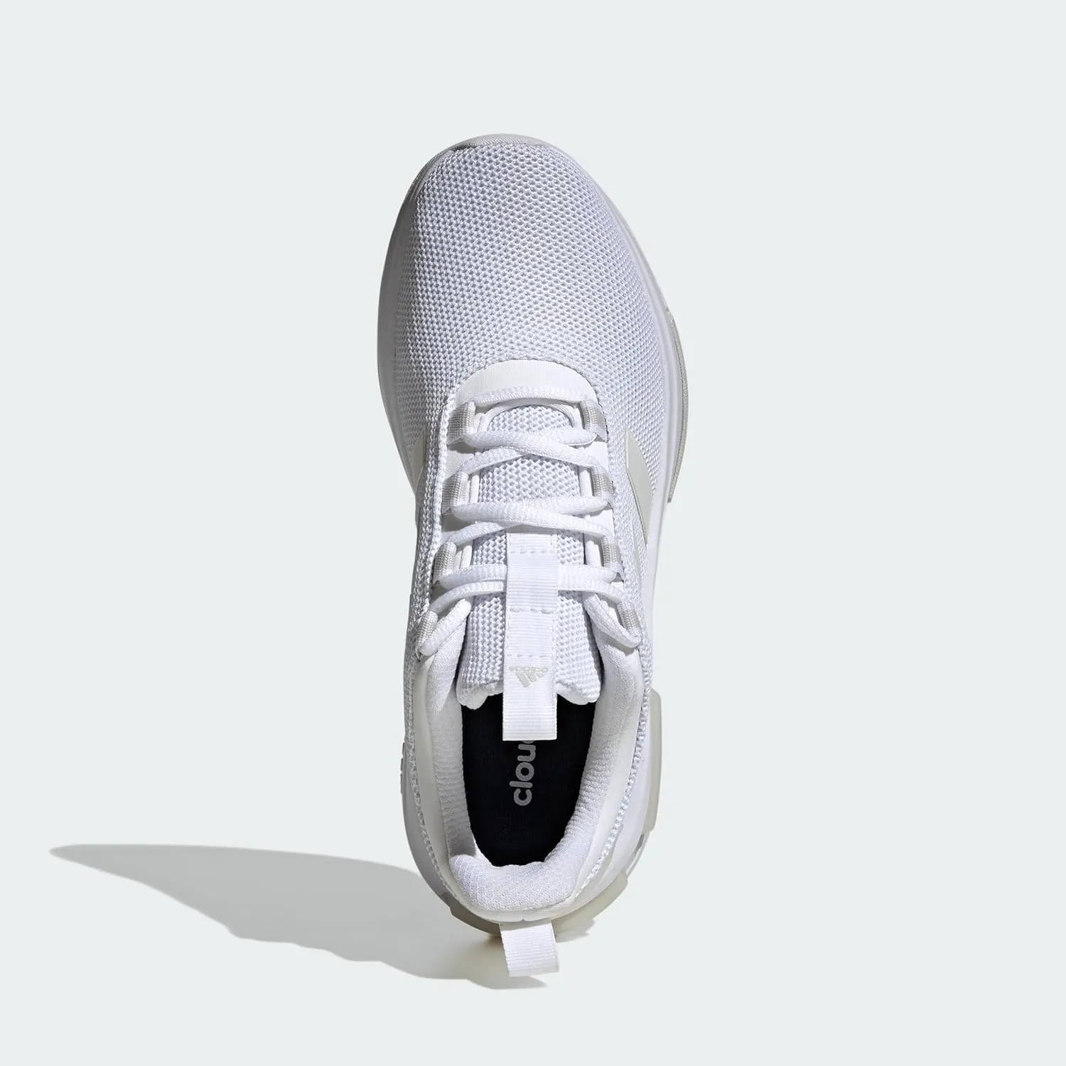 adidas Womens Racer Tr23 Lace Up Sneakers Shoes Casual - Beige
