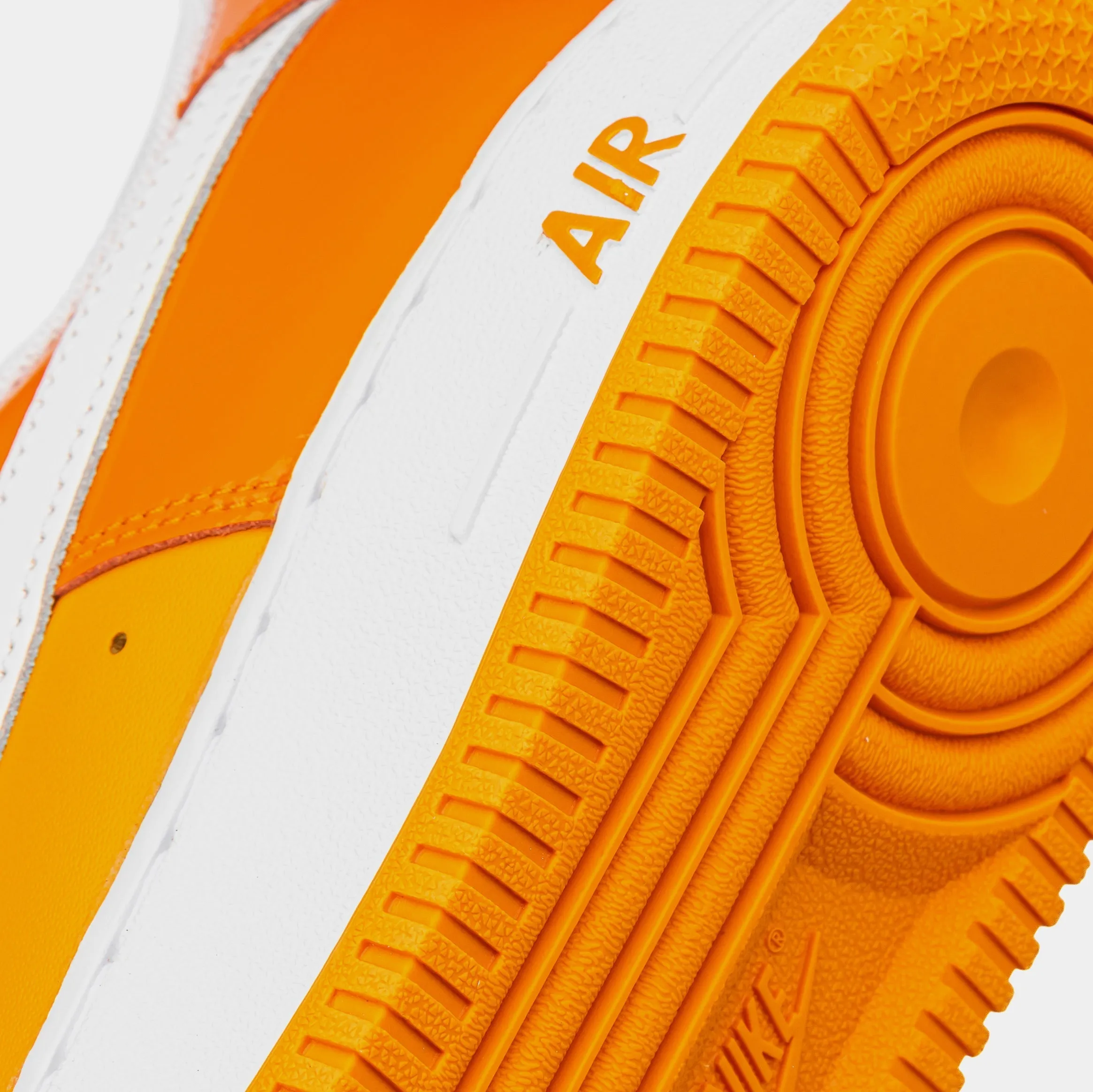 Air Force 1 '07 LV8 Mens Basketball Shoes (Orange/White)