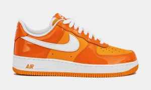 Air Force 1 '07 LV8 Mens Basketball Shoes (Orange/White)