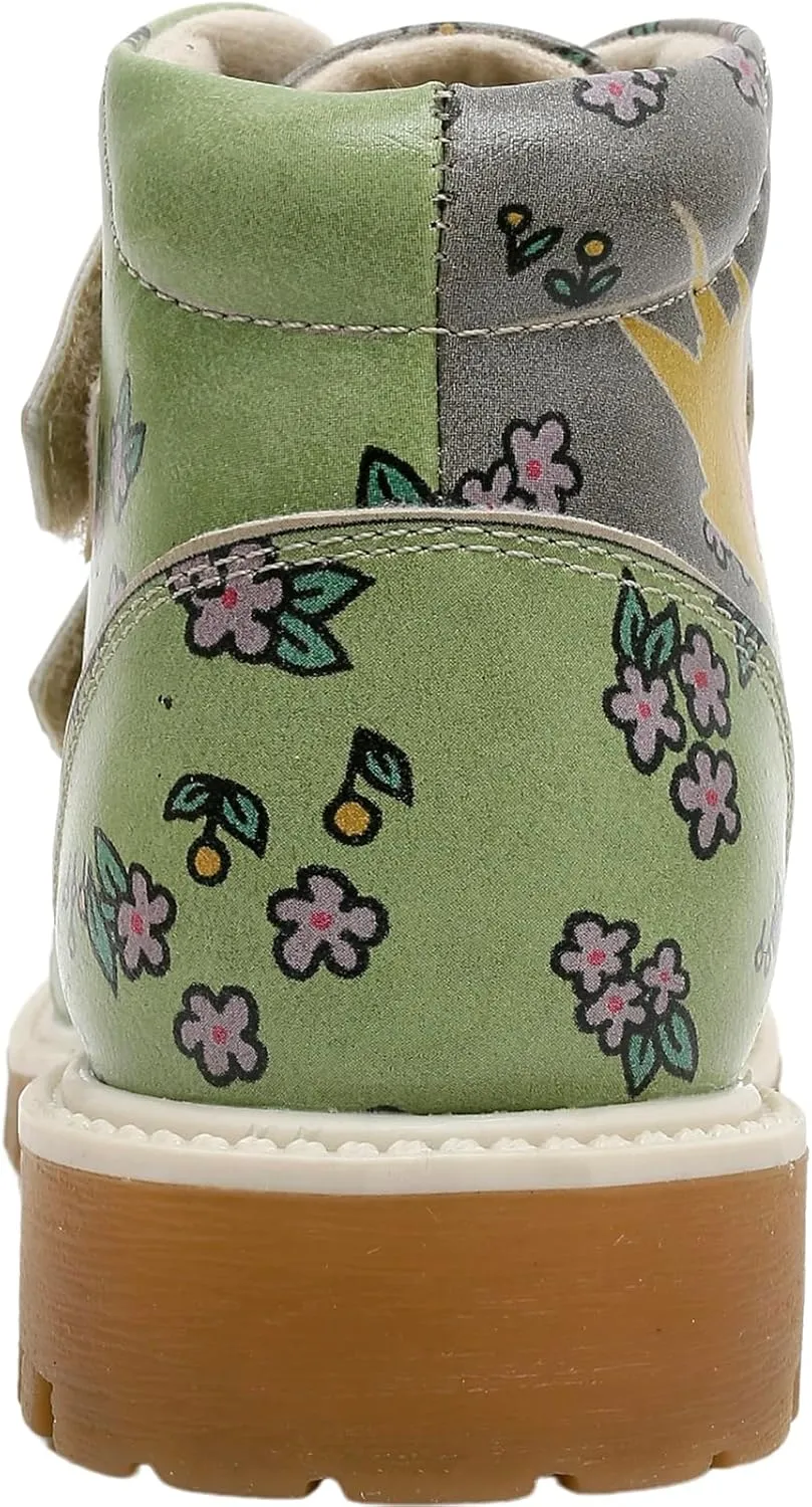 Ankle Boots for Kids - Vegan Leather and Unique Design Winter Boots for Kids