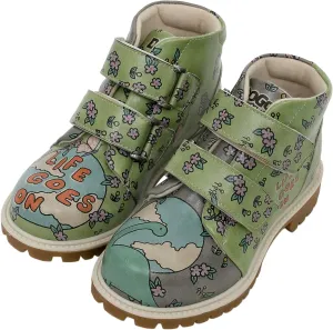 Ankle Boots for Kids - Vegan Leather and Unique Design Winter Boots for Kids