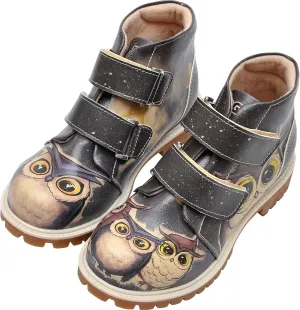 Ankle Boots for Kids - Vegan Leather and Unique Design Winter Boots for Kids