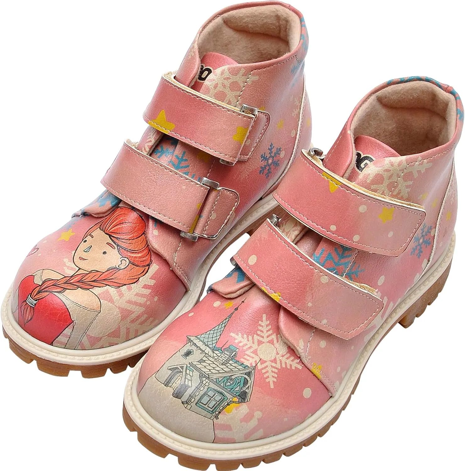 Ankle Boots for Kids - Vegan Leather and Unique Design Winter Boots for Kids