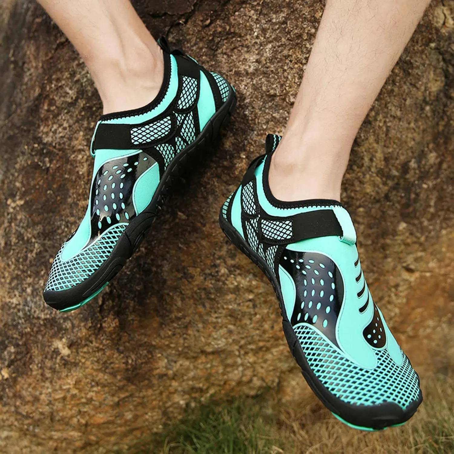 Aqua Sport Shoes for Men Women Quick Dry Water Swim Beach Pool Surf Hiking Kayaking Diving Yoga Barefoot Lightweight Design