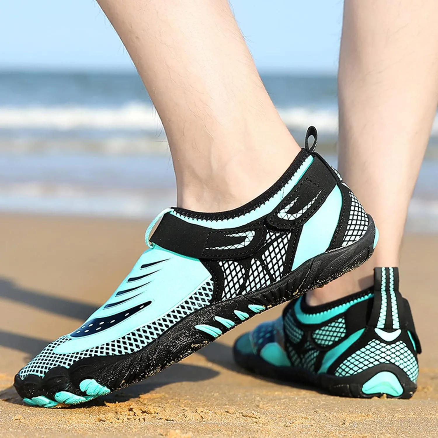 Aqua Sport Shoes for Men Women Quick Dry Water Swim Beach Pool Surf Hiking Kayaking Diving Yoga Barefoot Lightweight Design