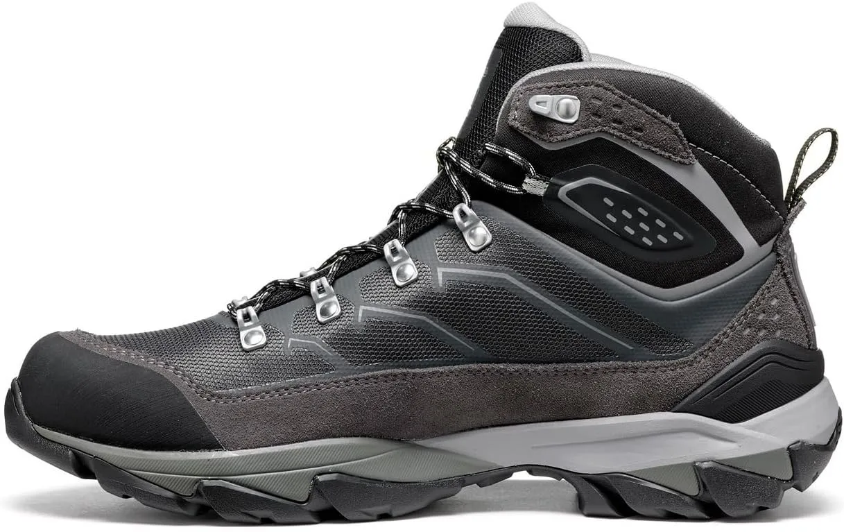 ASOLO Men's ACADIA MID GTX Lace-Up Ankle-High Outdoor Hiking Boots w/Water-Resistant Suede & Nylon Upper, Breathable Lining