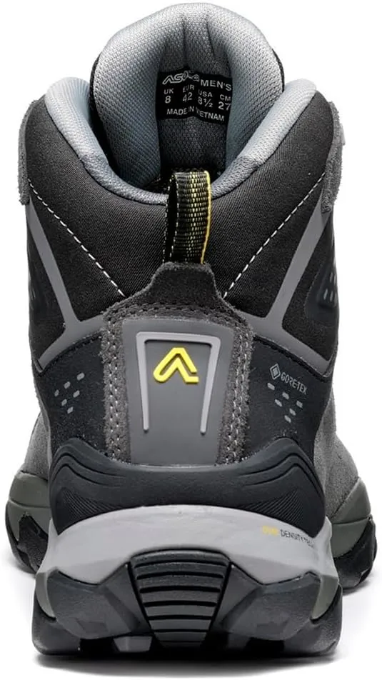 ASOLO Men's ACADIA MID LTH GTX Lace-Up Ankle-High Hiking Trekking Boots with Water-Resistant Suede Upper, Breathable Lining
