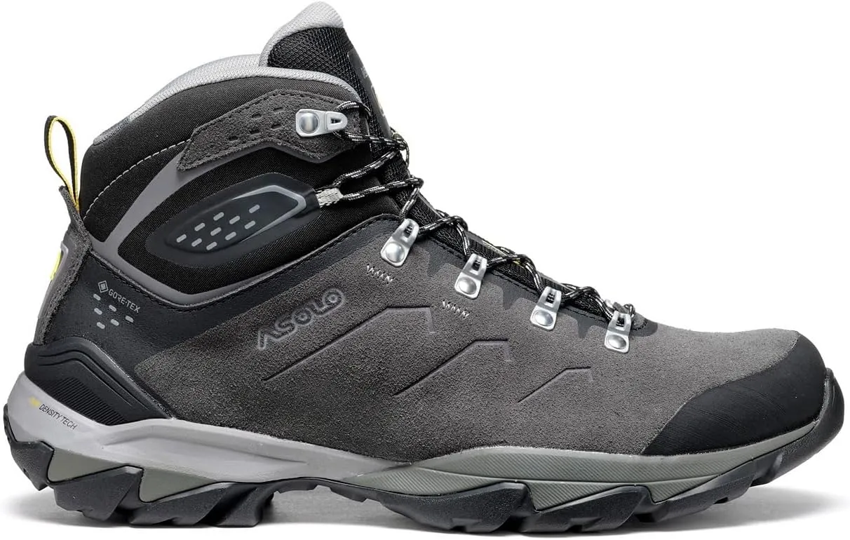 ASOLO Men's ACADIA MID LTH GTX Lace-Up Ankle-High Hiking Trekking Boots with Water-Resistant Suede Upper, Breathable Lining