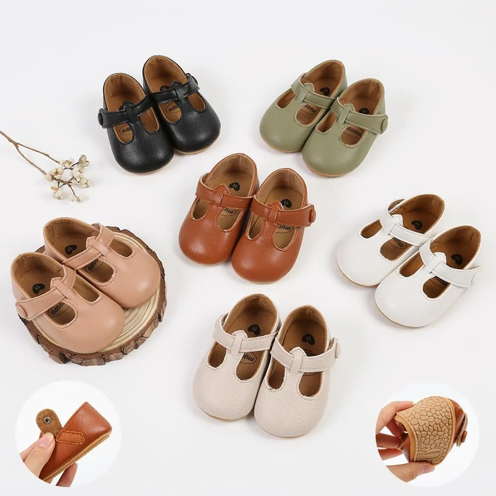 Baby Boy Girl Shoes Wedding Uniform Dress Shoes Soft Anti-Slip Sole Infant Toddler Walking Moccasins Newborn Crib First Walkers Prewalker Shoes