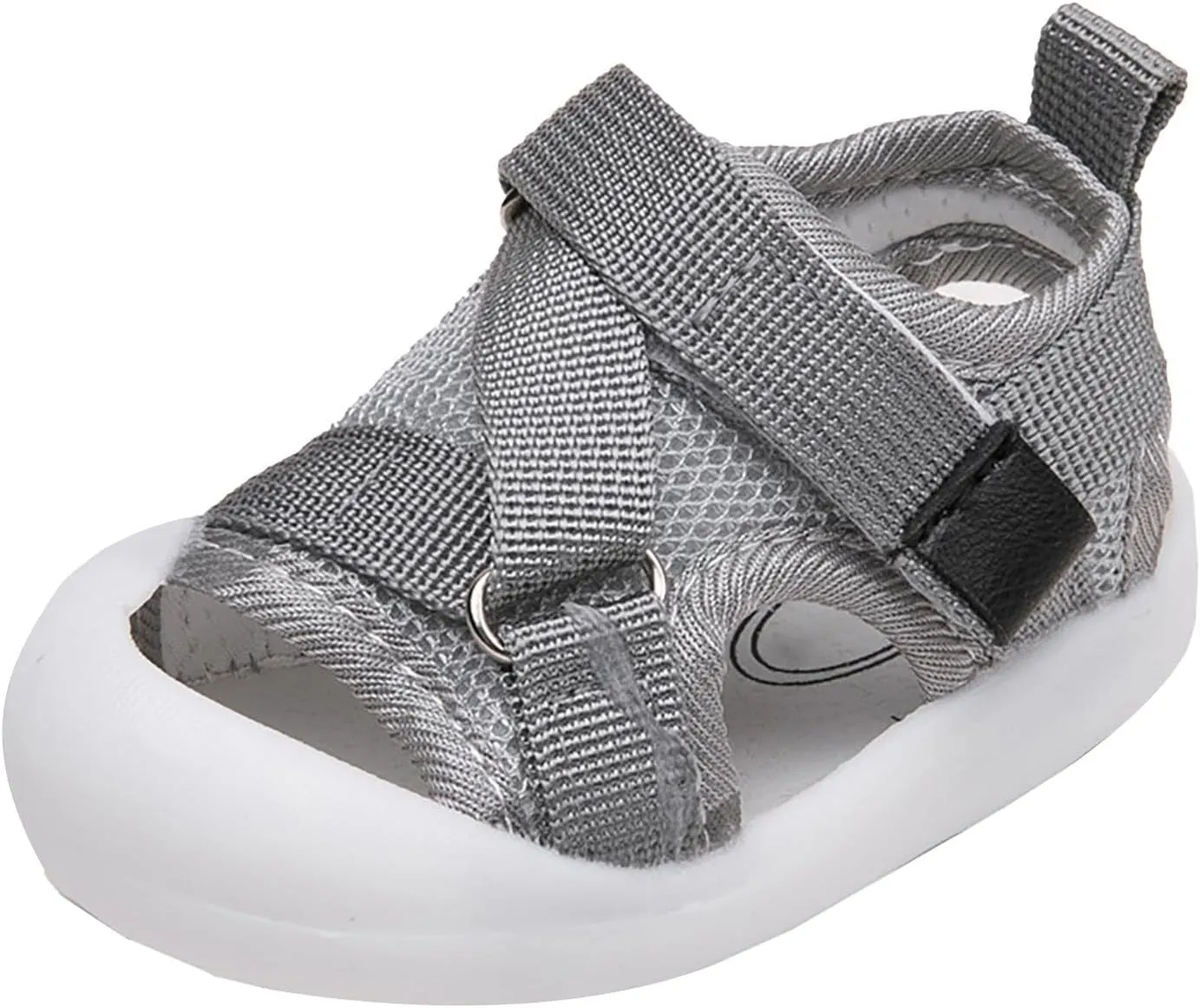 Baby Boys Girls Sports Sandals Lightweight Anti-Slip Rubber Sole Beach Aquatic Water Shoes Toddler First Walking Shoe