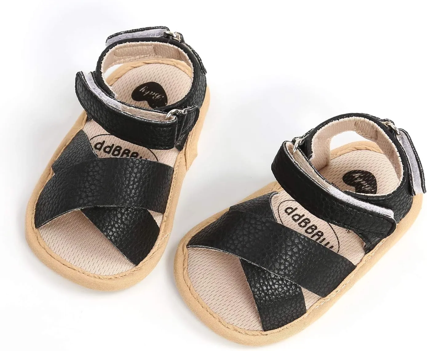 Baby Girls Boys Summer Sandals Unisex Infant Premium Soft Anti-Slip Rubber Sole Toddler Outdoor Beach Walking Shoes