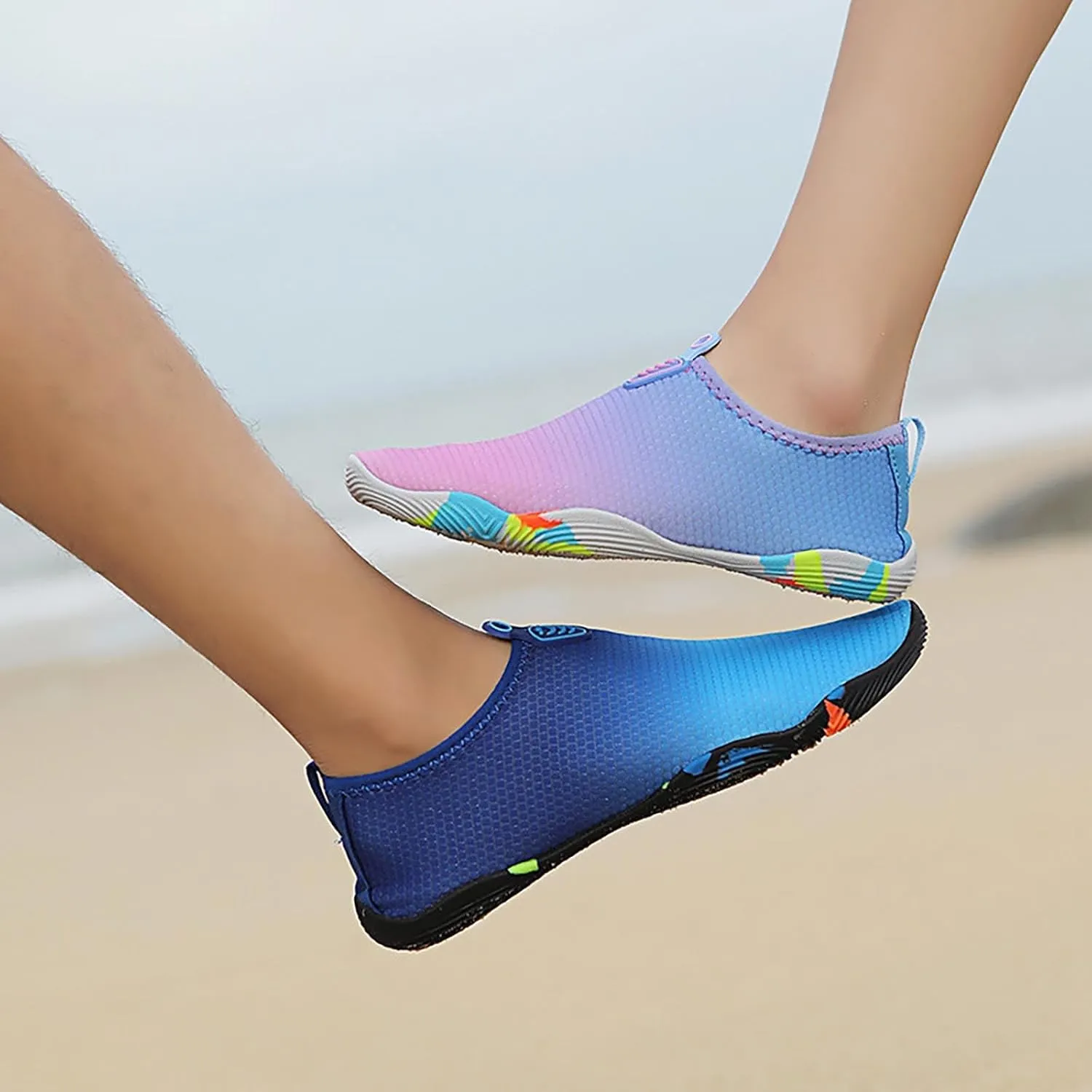 Barefoot Quick Dry Water Shoes for Men Women Aqua Swim Beach Pool Surf Hiking Kayaking Diving Yoga Outdoor Sports Lightweight Design