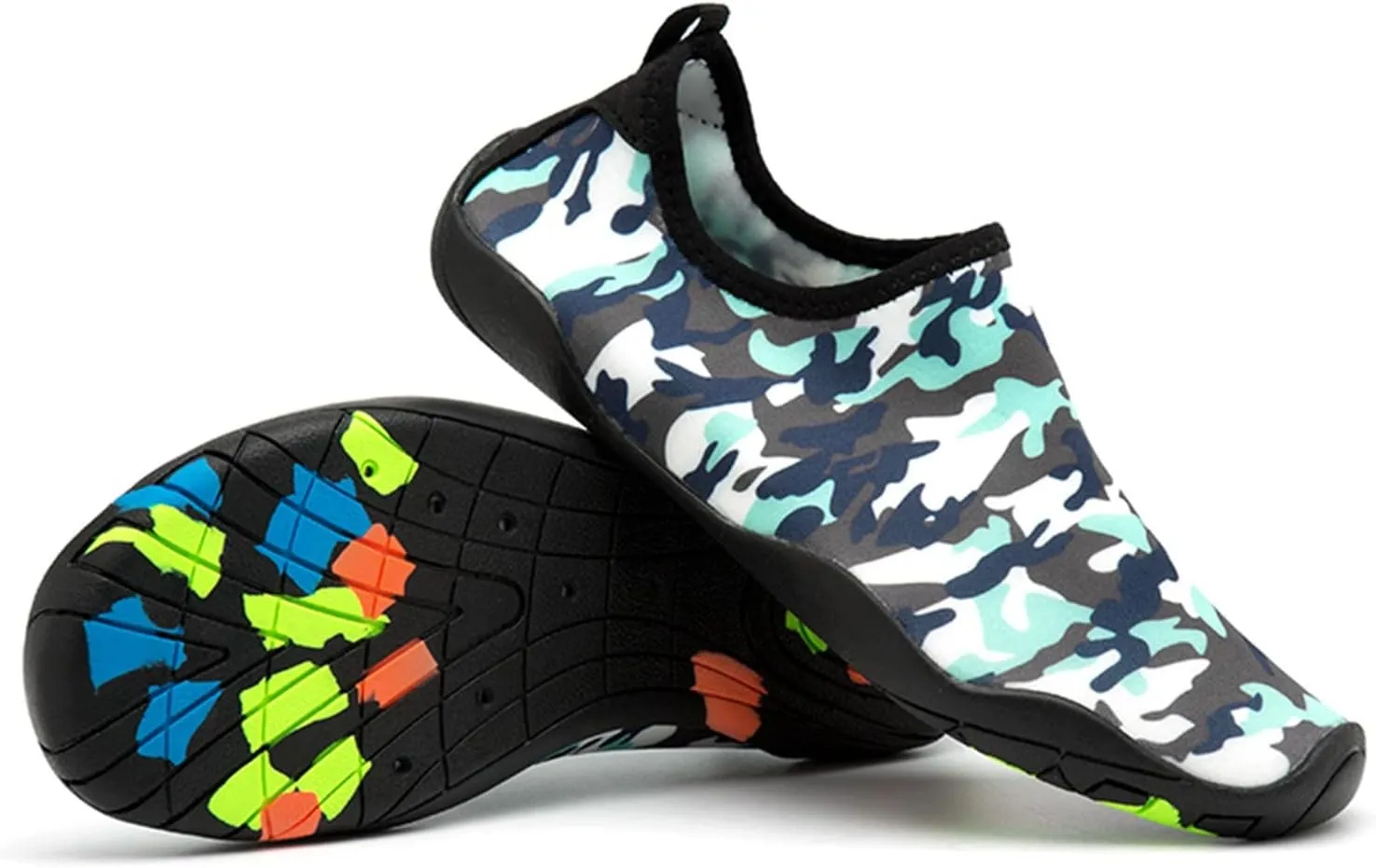 Barefoot Quick Dry Water Shoes for Men Women Aqua Swim Beach Pool Surf Hiking Kayaking Diving Yoga Outdoor Sports Lightweight Design