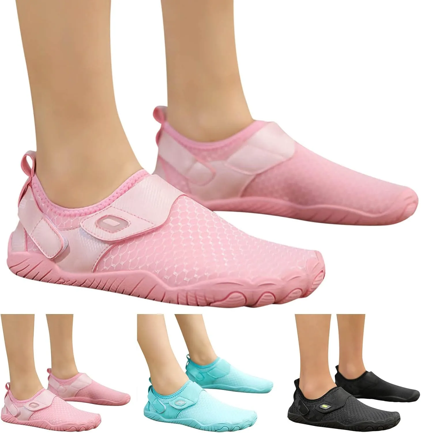 Barefoot Swim Shoes Men Women Quick Dry Aqua Water Shoes Beach Pool Surf Hiking Kayaking Diving Yoga Outdoor Sport Lightweight Design
