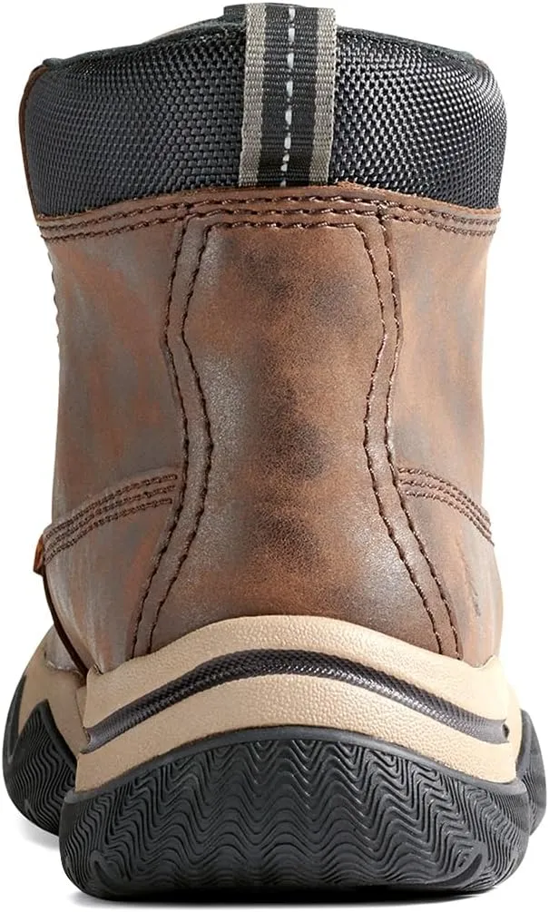 BASS OUTDOOR Men's Leather Lace Up Cushioned Insole Water Resistant Boot Hiking