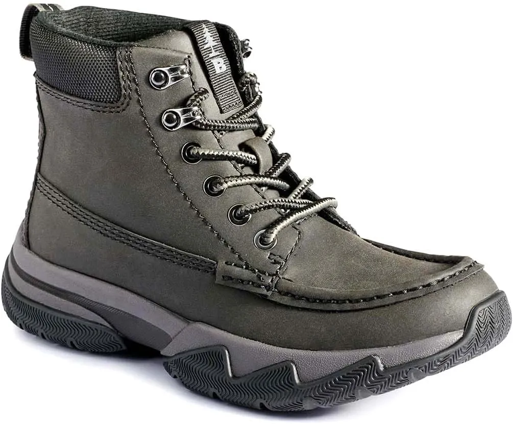 BASS OUTDOOR Women's Leather Lace Up Cushioned Insole Water Resistant Boot Hiking