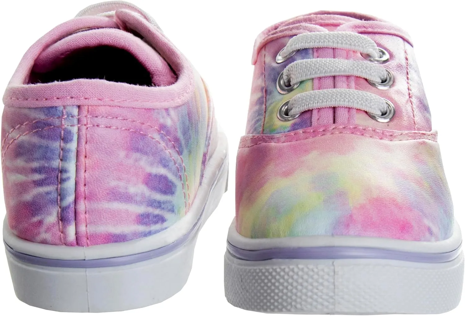 Beverly Hills Polo Club Girl's Slip-on Canvas Tie Dye Low-Top Sneakers