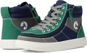 BILLY Footwear Kids Street High Top Sneakers for Toddlers ?C Canvas Upper ?C Padded Collar - Cushioned Footbed