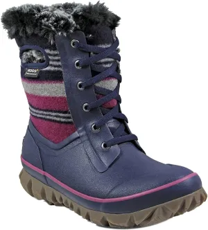 Bogs Womens Arcata Sripe Snow Boot