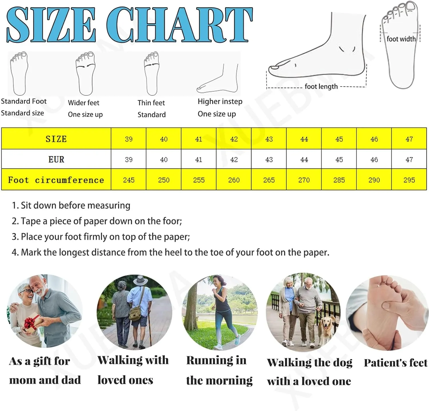 Breathable Hiking Shoes,Quick-Drying and Sweat-Wicking Soft and Comfortable Shock-Proof Sole Lightweight Design Suitable for Hiking