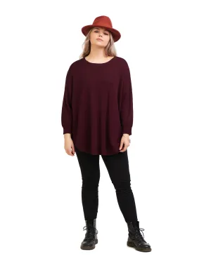 Brooklyn Sweater | Burgundy