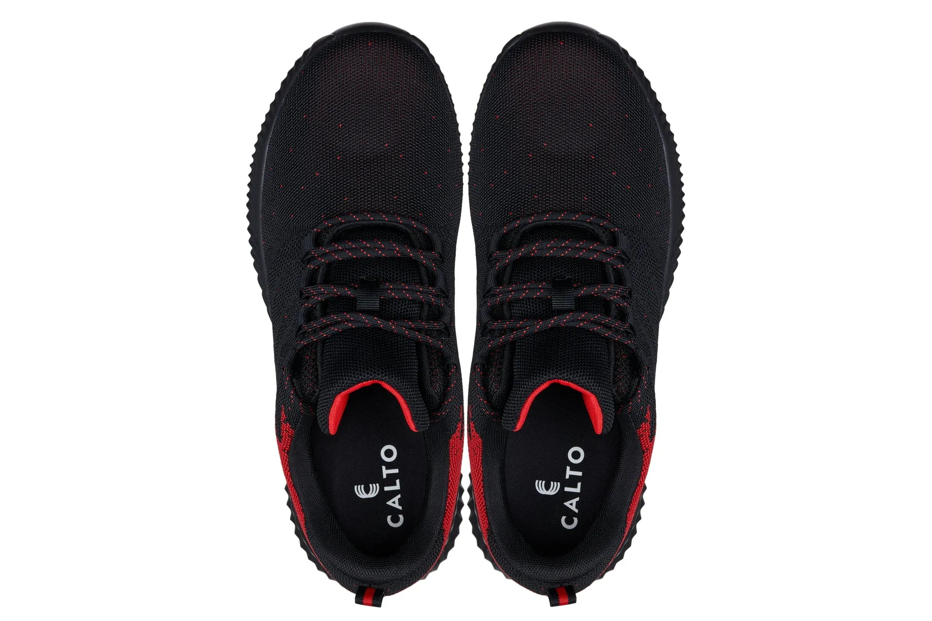 CALTO - Q215 - 2.8 Inches Taller (Black/Red) - Ultra Lightweight