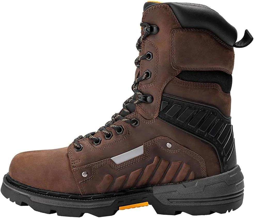 Chinook Footwear Scorpion 9 Plain Toe Waterproof Work Boot  Brown