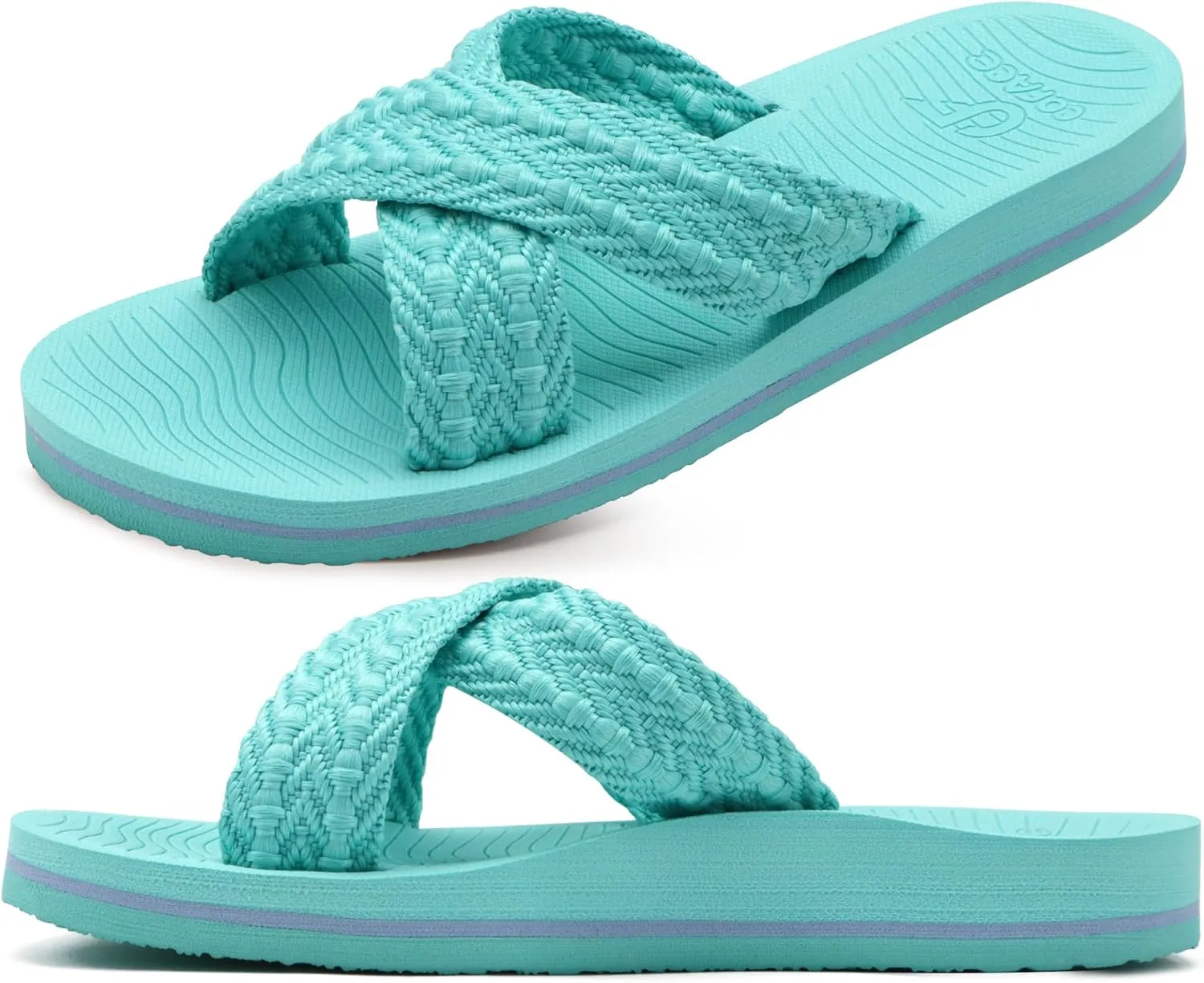 COFACE Womens Orthopedic Sandals Slides