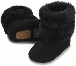 COSANKIM Newborn Baby Girls Boys Boots Soft Anti-Slip Sole Warm Winter Snow Booties Toddler Infant Prewalker Shoes
