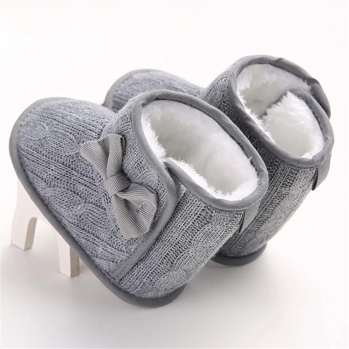 COSANKIM Newborn Baby Girls Boys Boots Soft Anti-Slip Sole Warm Winter Snow Booties Toddler Infant Prewalker Shoes