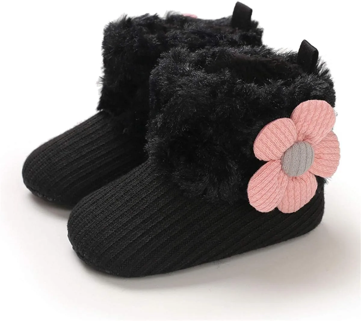 COSANKIM Newborn Baby Girls Boys Boots Soft Anti-Slip Sole Warm Winter Snow Booties Toddler Infant Prewalker Shoes