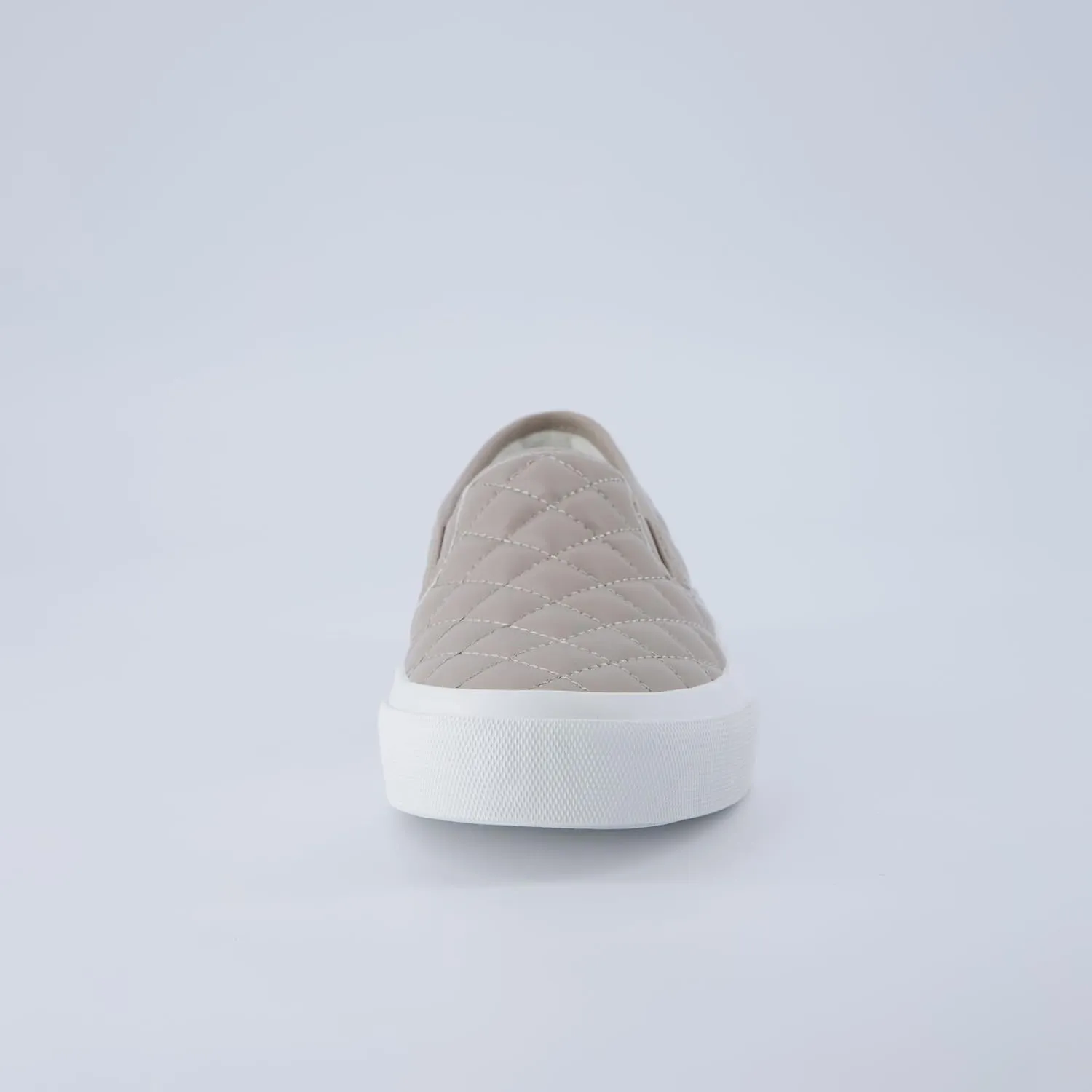 CUSHIONAIRE Faze Womens Quilted Slip-On Sneaker  Faux Leather Casual Shoe with Memory Foam Insole & Rubber Outsole