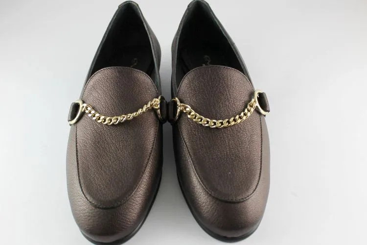 Dark Bronze Loafer