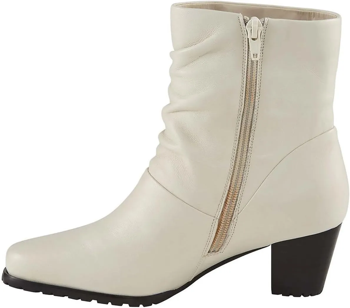 David Tate Womens Arieta Leather Ankle Booties