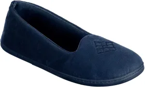 Dearfoams womens Microvelour Closed Back Slippers