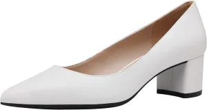 DREAM PAIRS Womens Chunky Low Block Heels Closed Toe Dress Pumps Shoes