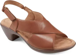 Easy Spirit Womens CHANTAL Comfort Insole Faux Leather Heels