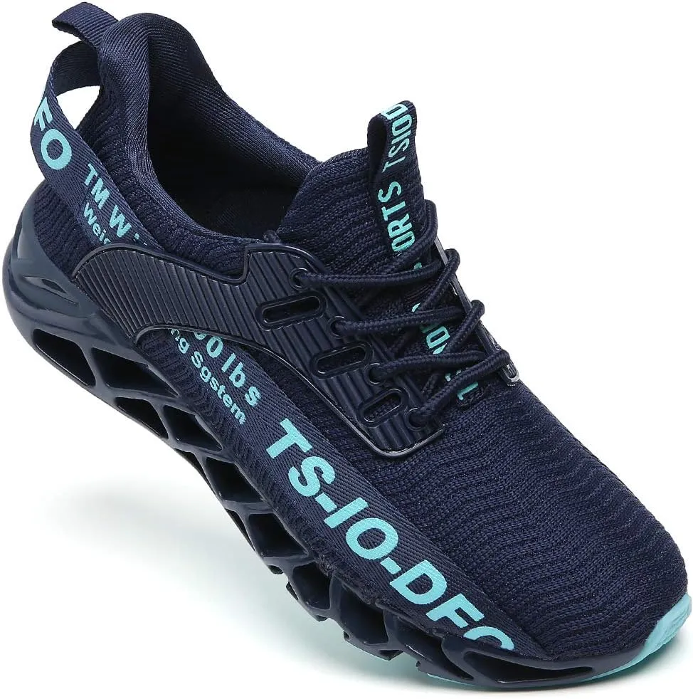 FRSHANIAH Men Athletic Shoes Breathable Running Shoes Non-Slip Fashion Sneakers