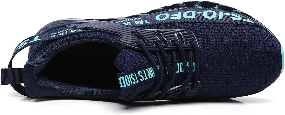 FRSHANIAH Men Athletic Shoes Breathable Running Shoes Non-Slip Fashion Sneakers