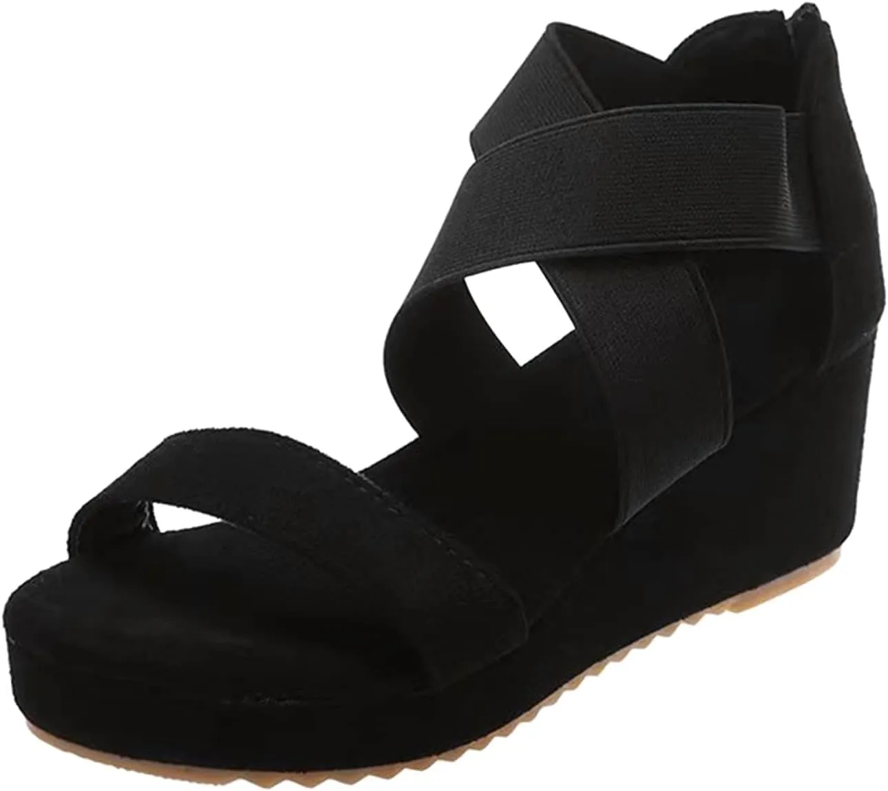 Gibobby Womens Sandals,Womens Wedge Sandals Arch Support Slip On Orthopedic Flip Flops Comfort Beach Sandals