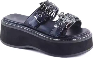 Gothniero womens Goth Slippers