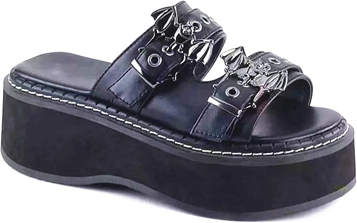 Gothniero womens Goth Slippers