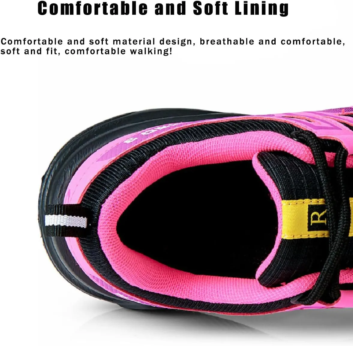 Hike Balance Shoes Women, Orthopedic Sneakers for Women Men with Arch Support, Breathable Hiking Shoes Non-Slip Lightweight Design for Walking, Climbing & Balance Training