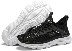 Hiking Shoes Men Breathable Non-Slip Sneakers Lightweight Low-Top For Outdoor Camping Wear-Resistant Walking Shoes